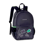 Mochila Escolar Loud Patches Original Clio