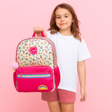 Mochila Costa Escolar Holográfica Emoji Clio