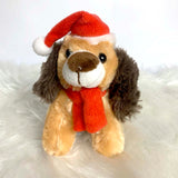 Cachorrinho De Pelúcia Natalino 13cm