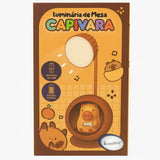 Luminária Decorativa Led Capivara Na Toca Recarregável Com 2 Níveis De Iluminação