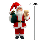 Enfeite De Natal Boneco Papai Noel Decoração Natalina 30cm