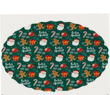 Anúncio Bandeja De Natal Decorativa Retangular/Redonda/Oval Mesa Natalina