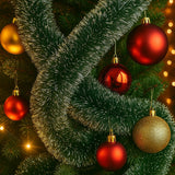 Festão Nevado 8cm - 2 m