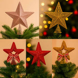 Anúncio Ponteira De Natal Estrela Enfeite Decoração de Árvore