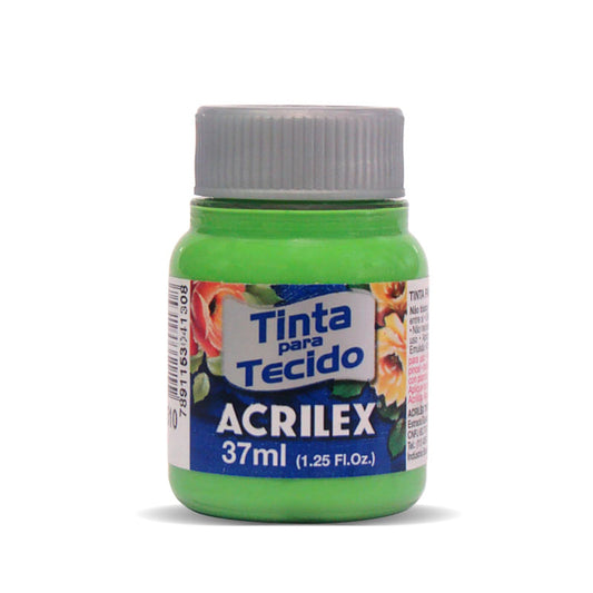 Tinta Tecido 37Ml Verde Folha Acrilex