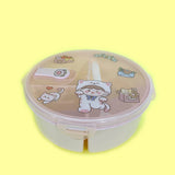 Marmita Redonda Fofa Com Adesivos