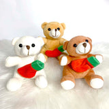 Ursinho Natalino De Pelúcia 15cm