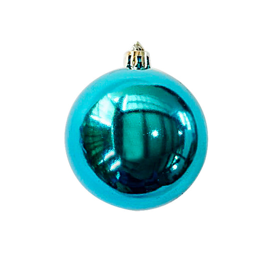 Bola Natal Nº7 Azul Com 6