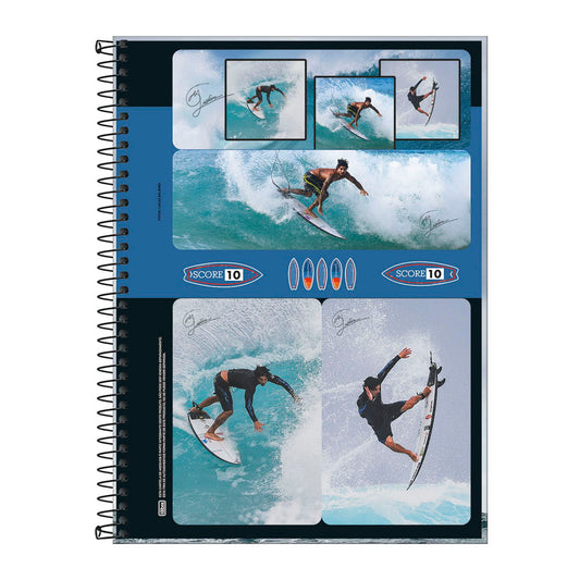 Caderno Universitário Capa Dura Connect Gabriel Medina 16 Matéria Tilibra