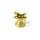 Enfeite Natal Sino Dourado com 6