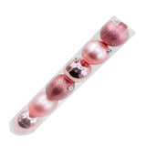 Bola Natal Nº7 Rosa Com 6