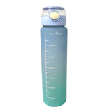 Garrafa Plástica Tie Dye Com Adesivos 750ml