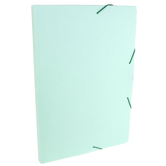 Pasta Plástica Ofício Pastel Verde Dello