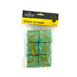Enfeite De Natal Presente Holográfico Com 6