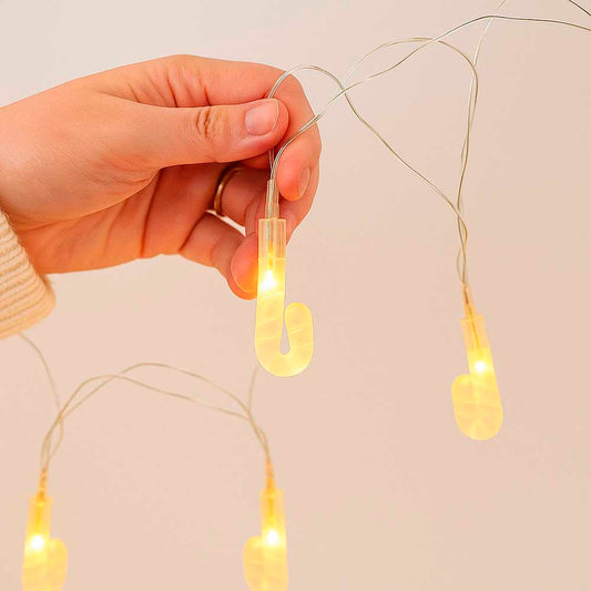 Pisca-Pisca Bengala De Led Branco Quente 127V