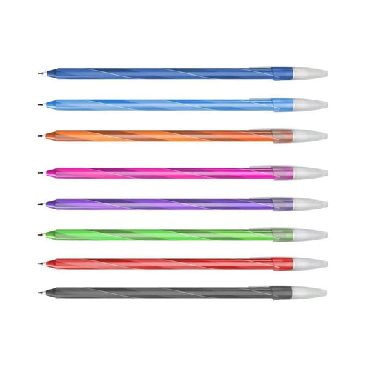 Caneta Spiro Glow 0.7 Com 8 Cores Sertic