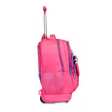 Mochila Escolar De Rodinha Rebecca Bonbon Love Colors Com Miçanga Original Clio