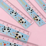 Régua Escolar Pandinha 15cm Tilibra