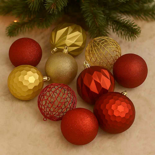 Bola Natal Nº8 Decorada Com 6