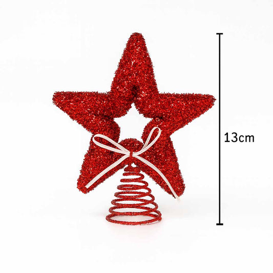 Anúncio Ponteira De Natal Estrela Enfeite Decoração de Árvore