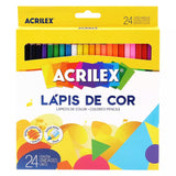 Lápis de Cor 24 Cores Acrilex