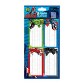 Etiqueta Escolar C/ 8 Avengers Tilibra