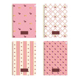 Caderno Grande Universitário Sweet Cherry Cereja Capa Dura 1 Matéria 80 Folhas Animativa