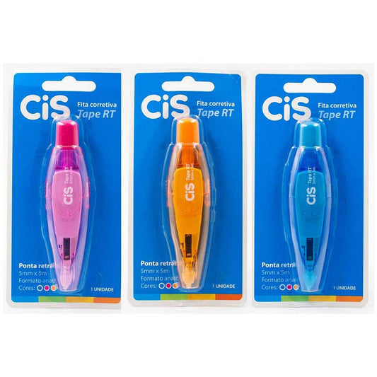 Corretivo Fita  5M Tape Reto Sertic