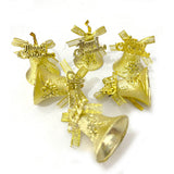 Enfeite Natal Sino Dourado com 6