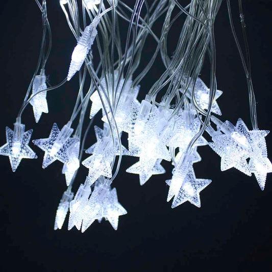 Rede 120L Led Com Estrela Branca 8 Funções 127v