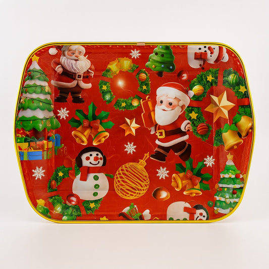 Anúncio Bandeja Natalina Retangular/Redonda Decoração Para Casa