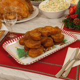 Anúncio Kit Bandeja Petisqueira De Natal Melamina Decoração Casa