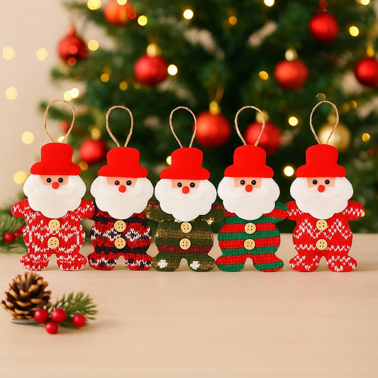 Enfeite De Natal Pendente Noel De Pijama