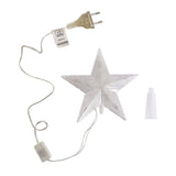 Ponteira Estrela De Led 21cm Com 8 Funções 127v