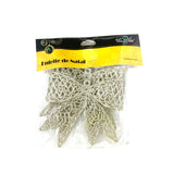 Laço Glitter Vazado 10Cm