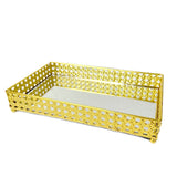 Bandeja Decorativa Espelhada para Jóias Lavabo Decoração Casa Multiuso R$18,99 - R$46,99
