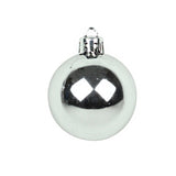 Bola Natal Nº6 Prata Com 9