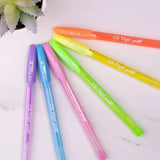 Kit Caneta Trigel Pastel Com 6 Cores Sertic