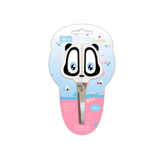 Tesoura Escolar Pandinha Tilibra
