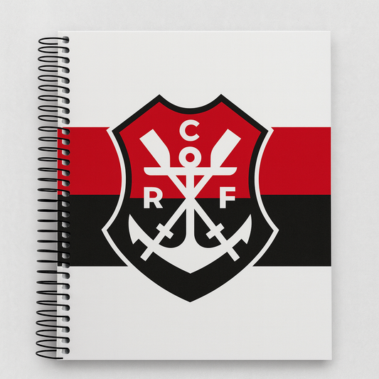 Caderno Universitário Grande Capa Dura Flamengo 10 Matérias