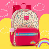 Mochila Costa Escolar Holográfica Emoji Clio