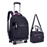 Kit Mochila Escolar De Rodinha 360 Rebecca Bonbon Fashion Original Clio