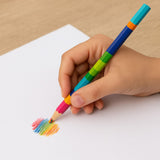 Lápis de Cor Jumbo Multicolor Sertic