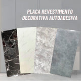 Placa Adesiva Decorativa Marmorizada