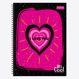 Caderno Grande Universitário Capa Dura 1 Matéria 80 Folhas It's Cool Nova Cadernos