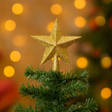 Ponteira Estrela Gliter 15cm