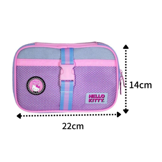 Estojo Box Escolar Hello Kitty Original Xeryus