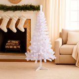 Anúncio Árvore De Natal Nevada Ou Branca Grande 1,50m/1,80m/2,10m/2,40m Até 600 Galhos