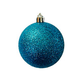 Bola Natal Nº8 Azul Com 6