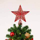 Anúncio Ponteira De Natal Estrela Enfeite Decoração de Árvore